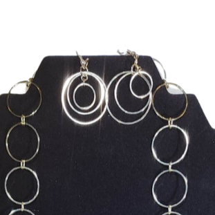 Link It Necklace & Earrings Set