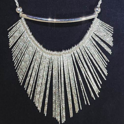 Metallic Fashion Necklace