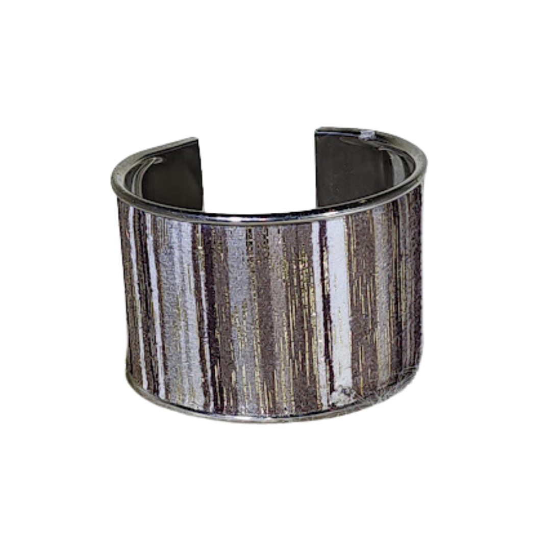 Open Metallic Bangle